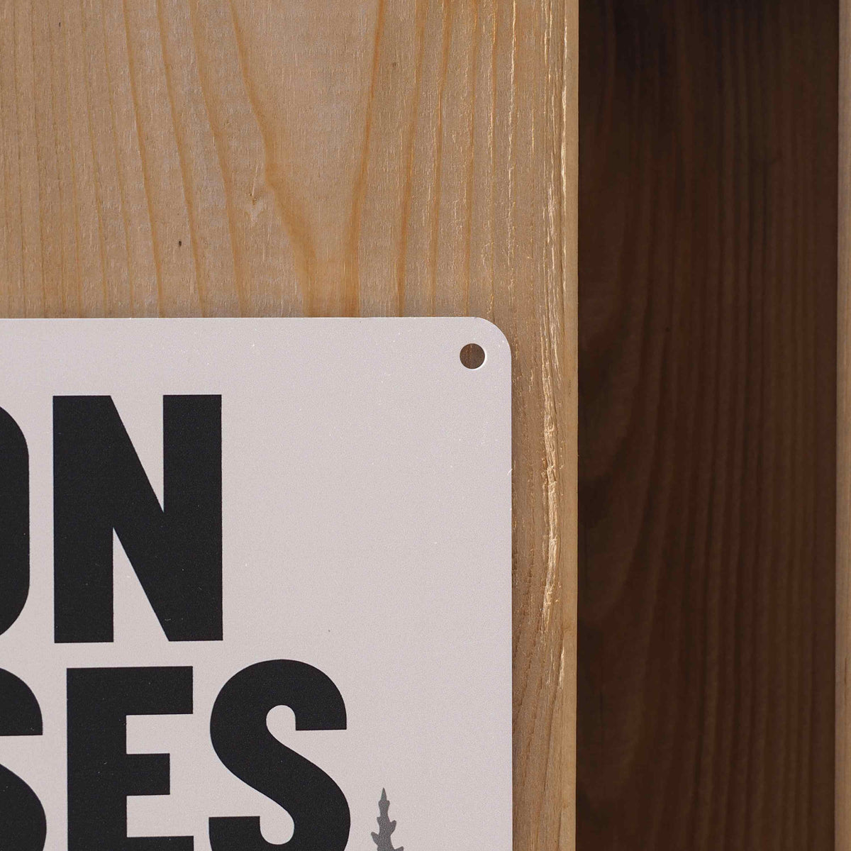 Dog on Premises — Metal Sign