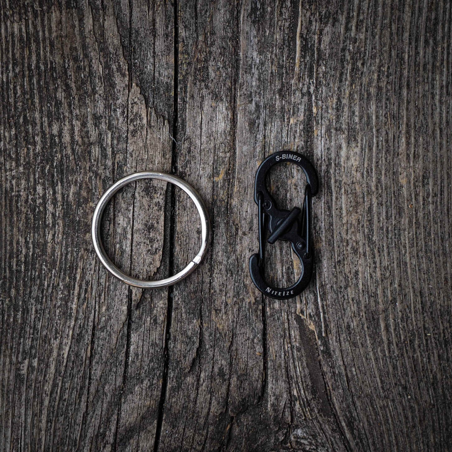 Engraved Wooden Dog Tag - Winter Tree