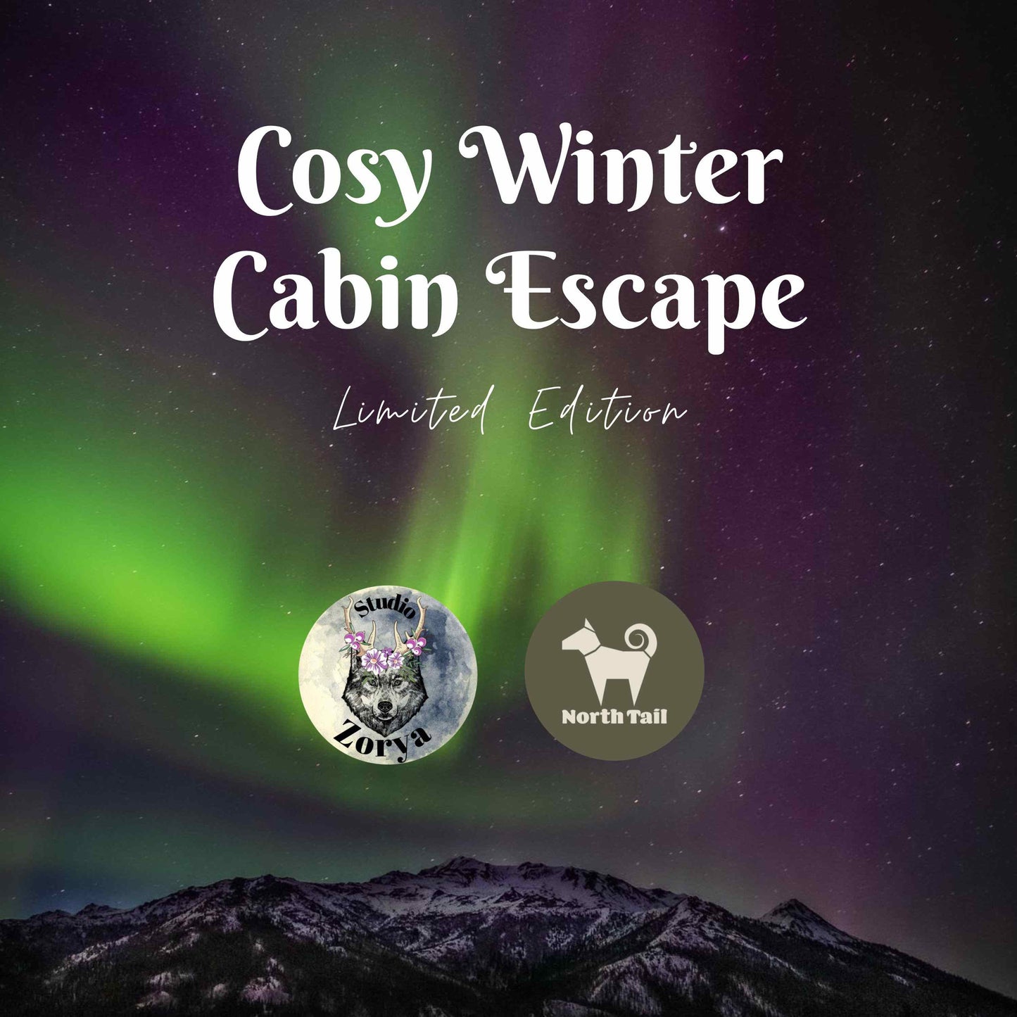Cosy Winter Cabin Escape Box 4 - 2 items(Collar or Leash + Tag or Bandana)