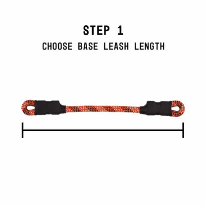 Climbing rope car headrest attachment, looped securely around metal headrest poles inside a vehicle, showcasing a minimalist and functional design.