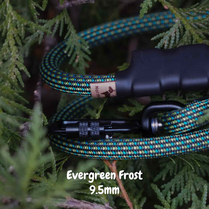 North Tail Inc. Rock Climbing Rope Dog Leash made with Evergreen Frost rope