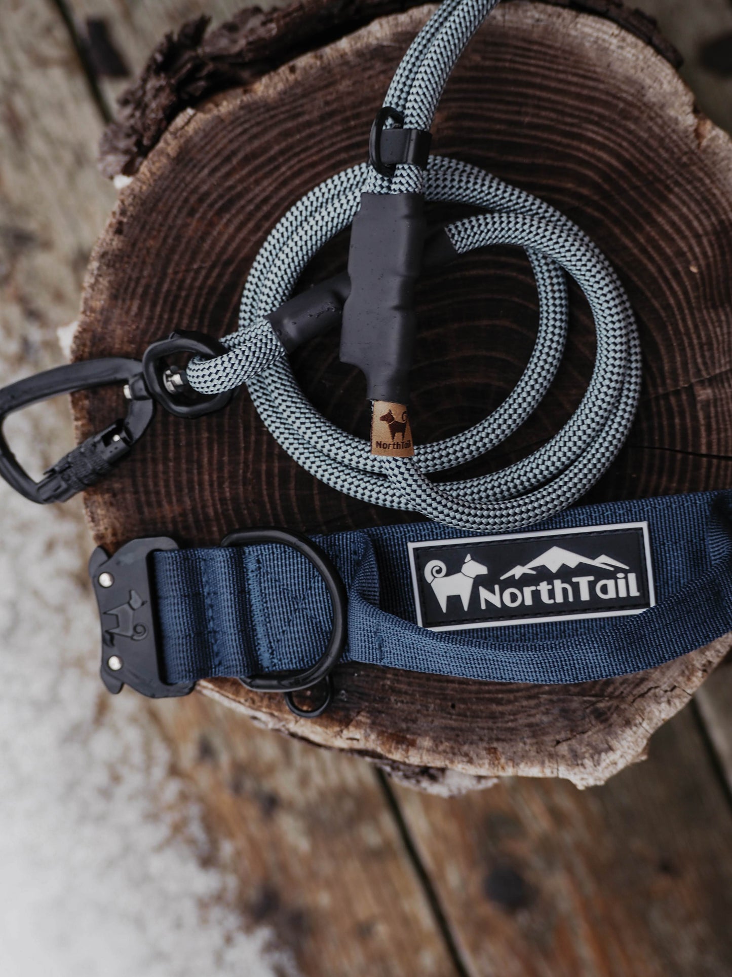 Blueberry Navy - 1.5" North Tail Collar