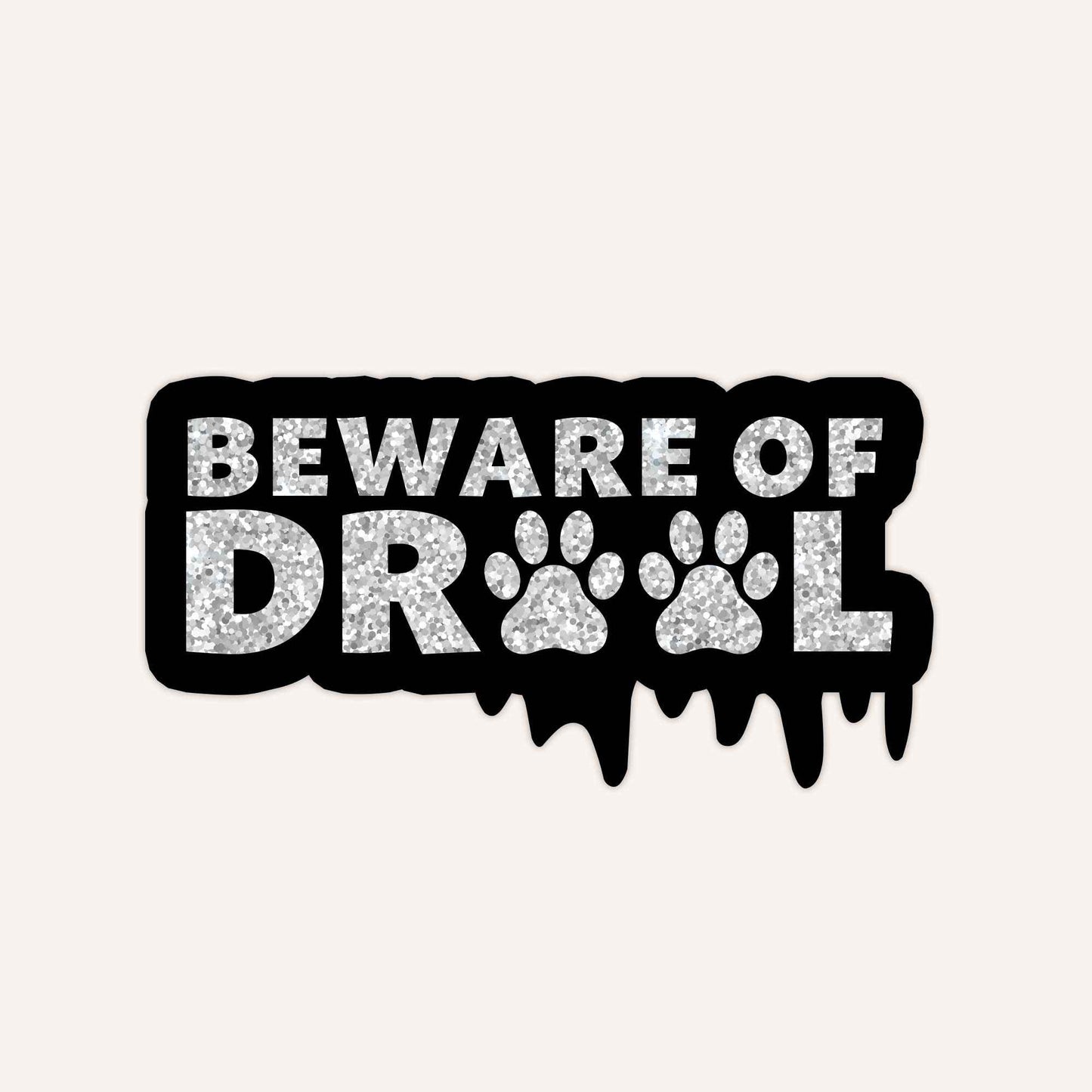 North Tail Sticker - Beware of Drool